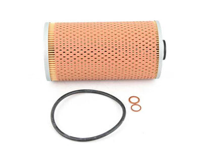 Juego filtro de aceite OEM 11429064275 para BMW E30 324d, E28 524td con motor M21. Original BMW.