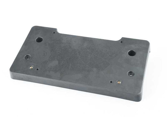 Soporte de matrícula OEM 51138065316 para BMW F90 M5 (2017-2020). Pieza original BMW.