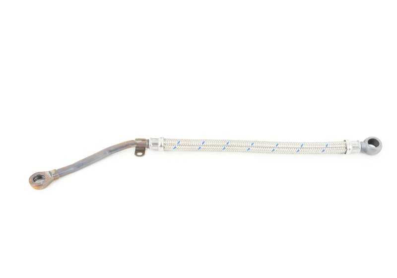 Tubo de retorno do radiador de óleo OEM OEM 1722283113 para BMW E60, E61, E63, E64. Compatível com a caixa de engrenagens GS7S47BG. BMW original.