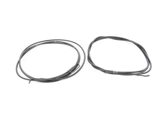 Tubo hidráulico izquierdo OEM 54377344459 para BMW F33, F33N, F83, F83N. Original BMW.