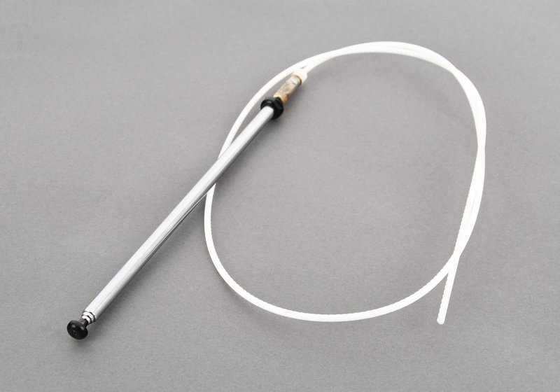 Antena elétrica de Chrome OEM 6521381336 para BMW E30, E36, E28, E24, E23. Compatível com todos os modelos indicados. BMW original.