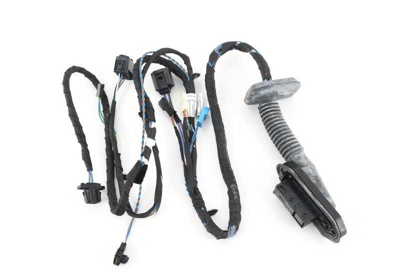 Cableado puerta lado copiloto OEM 61126929213 para BMW E46 {316i AX31, AX32, AX41, AX42, AY11, AY31, AY32, AY41, AY42, EX31}. Original BMW.