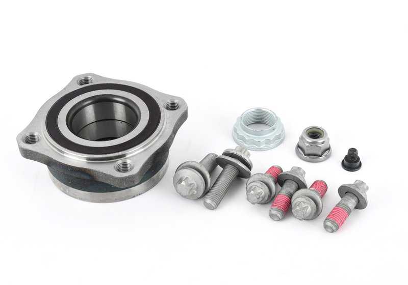 Kit de rodamiento de rueda trasera OEM 33412450667 para BMW F07, F07N, F10, F10N, F11, F11N, F18, F18N, F06, F06N, F12, F12N, F13, F13N, F04. Original BMW.
