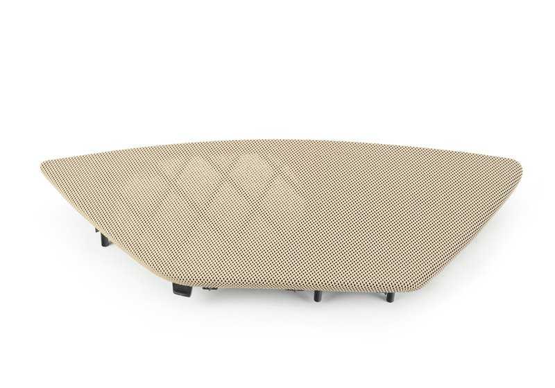 GRACHERA RIGHT Front door beige OEM 51417226346 for BMW F10, F11. Original BMW.