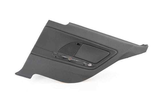Right Rear Side Panel 51437890780 for BMW E46. Black color Original BMW piece.