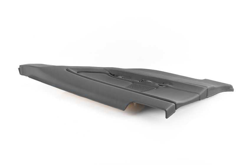 Panel lateral trasero derecho OEM 51437890780 para BMW E46. Color negro. Pieza original BMW.