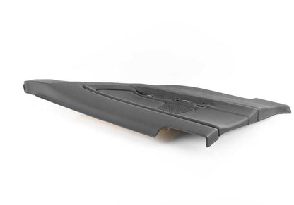 Panel lateral trasero derecho OEM 51437890780 para BMW E46. Color negro. Pieza original BMW.