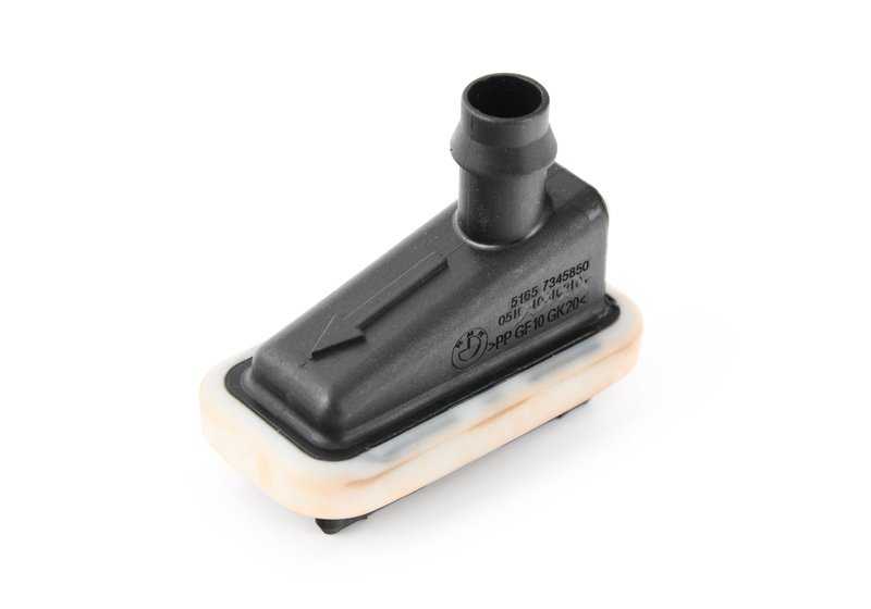 Ablauftülle per BMW 3 F34 Series, F34N (OEM 51627345850). BMW originale.