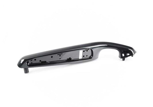 Reposabrazos delantero derecho color negro metálico OEM 51418259926 para BMW E46. Pieza original BMW.