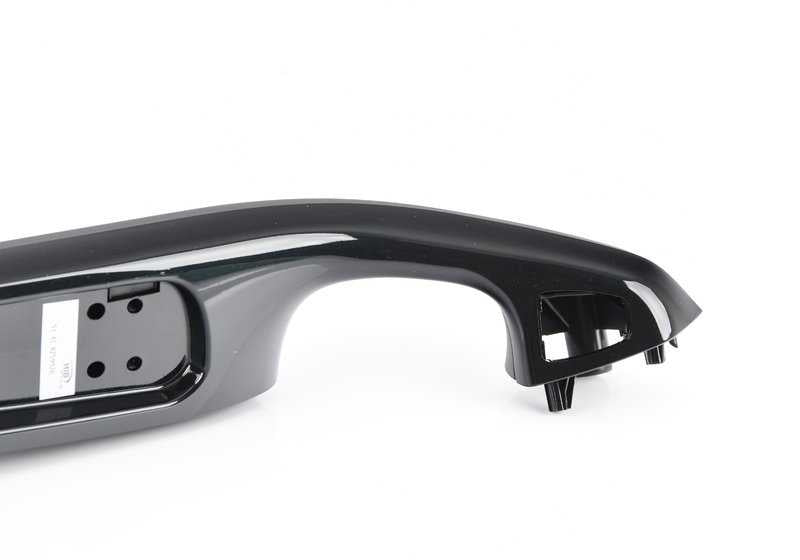 Reposabrazos delantero derecho color negro metálico OEM 51418259926 para BMW E46. Pieza original BMW.