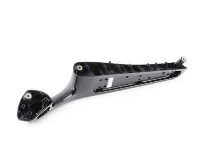 Reposabrazos delantero derecho color negro metálico OEM 51418259926 para BMW E46. Pieza original BMW.
