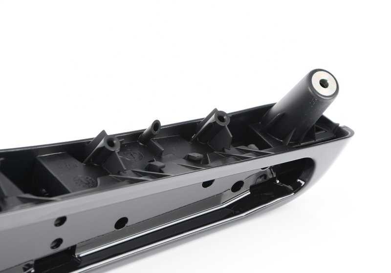 Reposabrazos delantero derecho color negro metálico OEM 51418259926 para BMW E46. Pieza original BMW.
