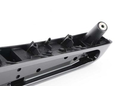 Reposabrazos delantero derecho color negro metálico OEM 51418259926 para BMW E46. Pieza original BMW.