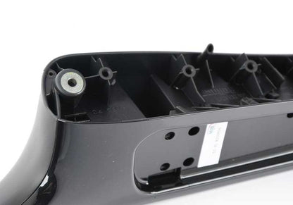 Reposabrazos delantero derecho color negro metálico OEM 51418259926 para BMW E46. Pieza original BMW.