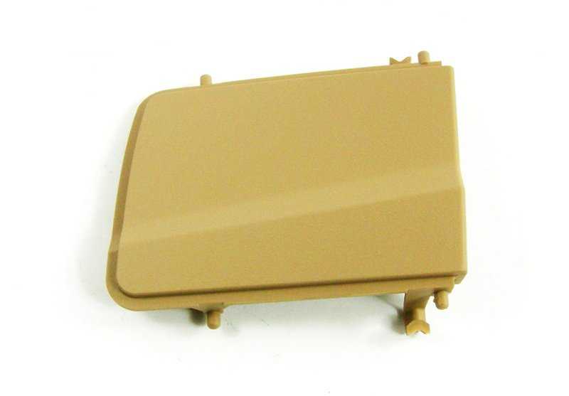 Left Cover OEM 51437022397 for BMW 3 E46 Series (11/1998-08/2006) in Hellbeige color. Original BMW.