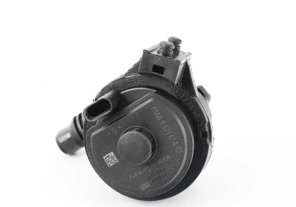 Bomba adicional de refrigerante OEM 11518671654 para BMW F20, F21, F22, F23, F30, F31, F32, F33, F34, F36, G20, G21, G30, G31, G32, G11, G12, G01, G02, G05, G06, G07, F45, F46, F48, F49, F39 y MINI F54, F55, F56, F57, F60. Original BMW y MINI.