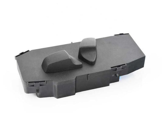 Interruptor ajuste eléctrico asiento izquierdo OEM 61319265265 para BMW E87, E90, E91, E92. Compatible con versiones normales y actualizadas (N). Original BMW.