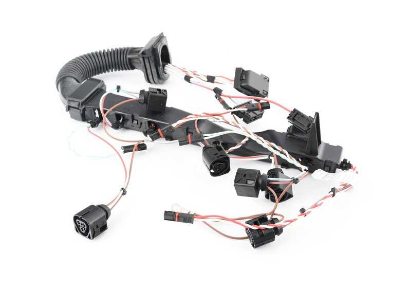 Cableado módulo de encendido motor OEM 12517582668 para BMW Serie 7 {F01, F02}. Original BMW.