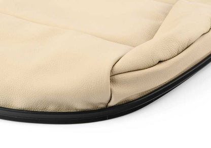Left leather seat beige OEM 52107253711 for BMW E93 318i, 320d, 320i. Original BMW.