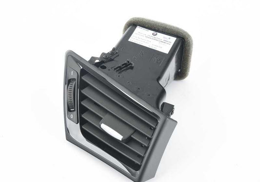 Rejilla de ventilación frontal derecha OEM 64229258363 para BMW X1 E84 (sDrive16d, sDrive16i, sDrive18d, sDrive18i). Compatible con modelos de 2009 a 2015. Recambio original BMW.