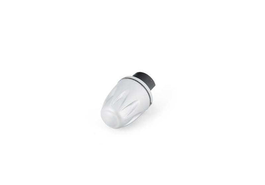 Botón de radio OEM 65123448287 para MINI R55, R56, R57. Compatible con Radio Wave y Radio CD/Mini CD. Recambio original MINI.