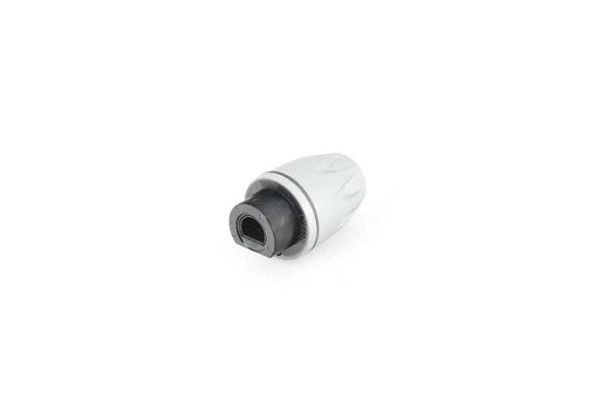 Botón de radio OEM 65123448287 para MINI R55, R56, R57. Compatible con Radio Wave y Radio CD/Mini CD. Recambio original MINI.