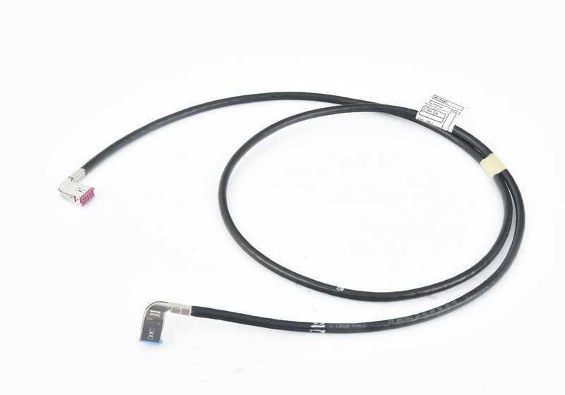 Cabo de conexão CCC/Bordmonitor OEM 61116954636 para BMW E60, E60N, E61, E61N, E63, E63N, E64, E64N. Comprimento 1450 mm. BMW original.