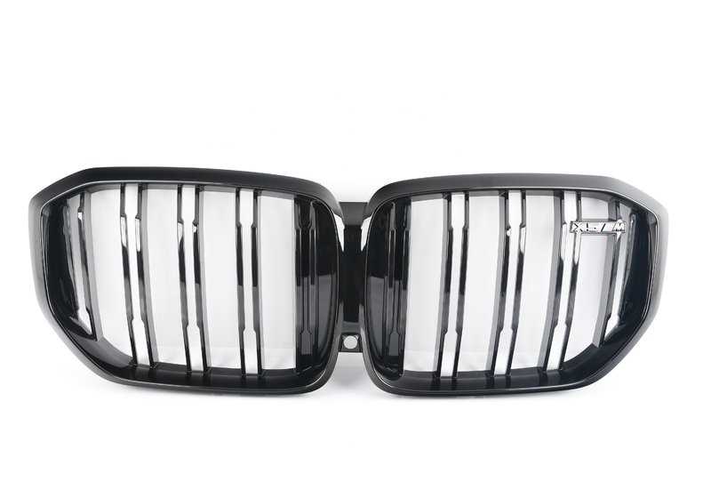Frontal decorative grid 51138746966 for BMW X5 F95 (models x5 m ju01, ju02, ju03). Compatible with S63M engines from 12/2019 to 03/2023. Original BMW.