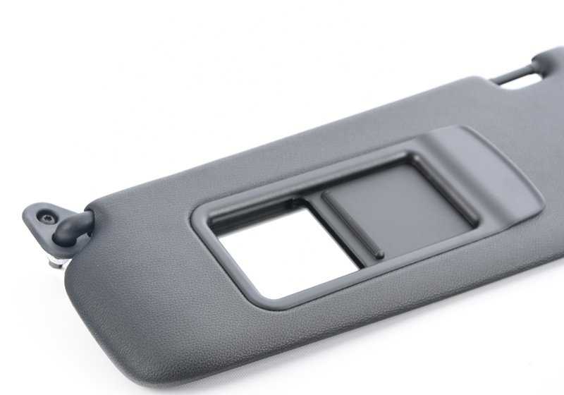 Visera parasol con espejo izquierda OEM 51167252081 para BMW E92, E93. Original BMW.