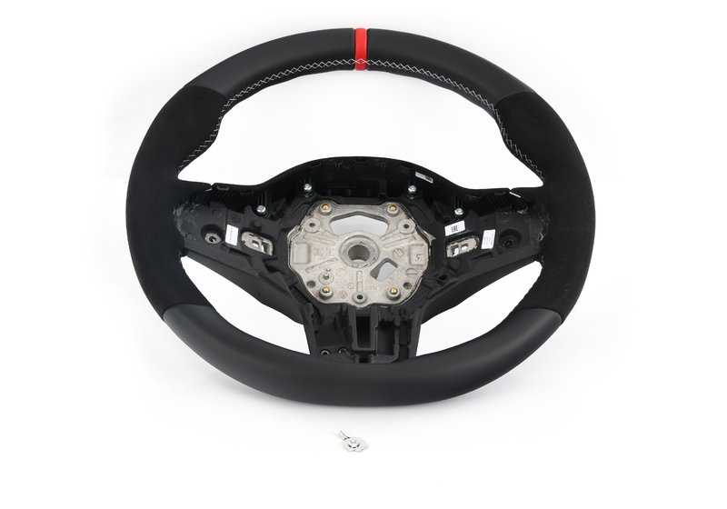 Volante deportivo M Performance con levas OEM 32302462906 para BMW F40, F44, G20, G20N, G21, G21N, G28, G28N, G22, G23, G26, G26E, G29. Original BMW.