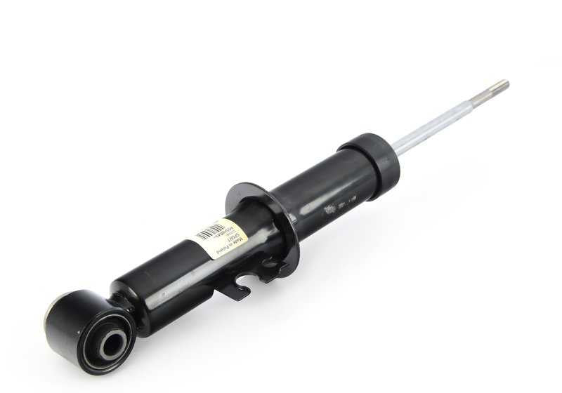 Amortiguador trasero OEM 33526853968 para MINI R55 Cooper (manual y automático, motores N12, N16, W16). Compatible con todos los modelos producidos entre 2007 y 2014. Original MINI.