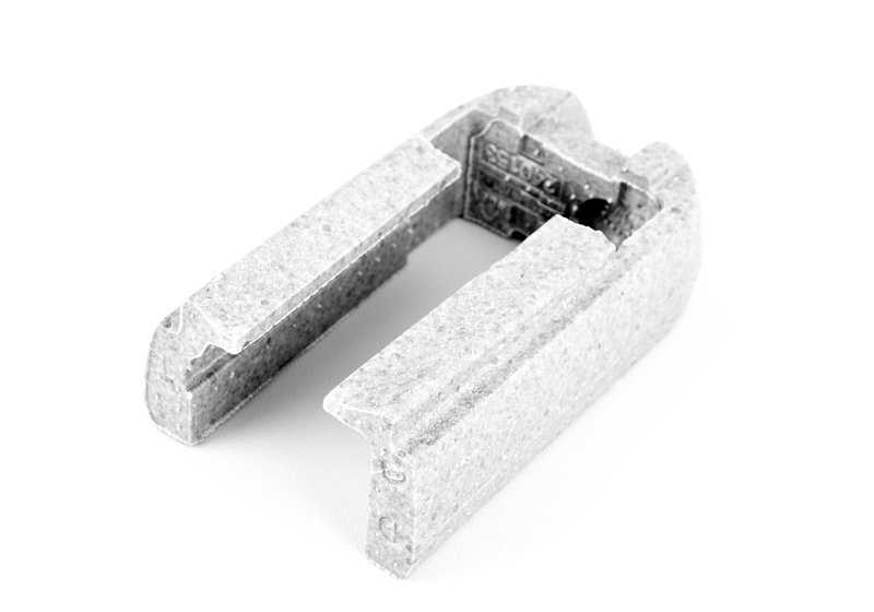 Tapa embellecedora izquierda de reposacabezas OEM 52108255355 para BMW E46 318Ci (modelos BP71, BP72, BP81, BP82, BW71, BW72, BW81, BW82, BY71, BY72). Color beige claro. Original BMW.