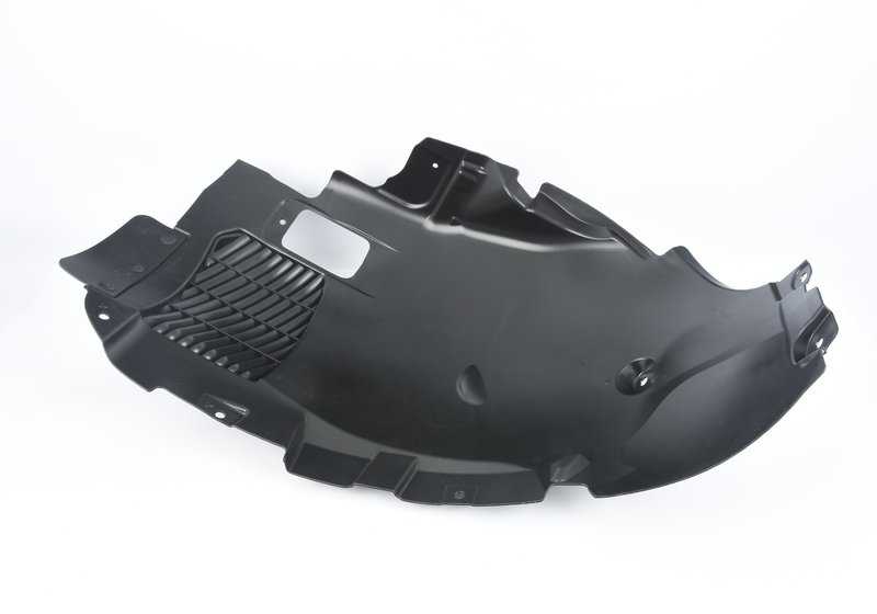 Cubierta paso de rueda delantera derecha OEM 51718079568 para BMW F87, F87N. Pieza original BMW.