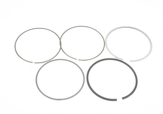 Juego de segmentos (aros) de pistón +0,25 OEM 11257610298 para BMW E82, E88, E90, E91, E92, E93, E60, E61, F01, F02, F15, E71, F16, E89. Compatible con motores N54. Original BMW.