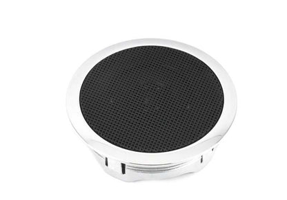 Altavoz de agudos cromado OEM 65132268911 para BMW Serie 3 (E36). Original BMW.