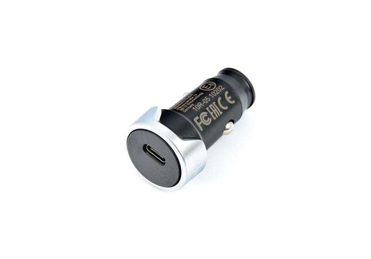Caricatore USB Tipo C OEM 65412463383 per BMW F20, F30, G20, G30, E46, E90, X1, X3, X5, X6, Serie 1, Series 2, Series 3, Series 4, Series 6, Series 7, Z4, I3, I8. BMW originale.