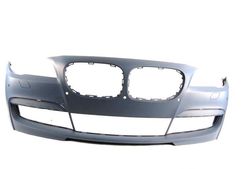 OEM 5118049637 Druckvorderstoßstange für BMW F01, F01N, F02, F02N, F04. Kompatibel mit PDC- und Seitensensoren. Originaler BMW Ersatz.