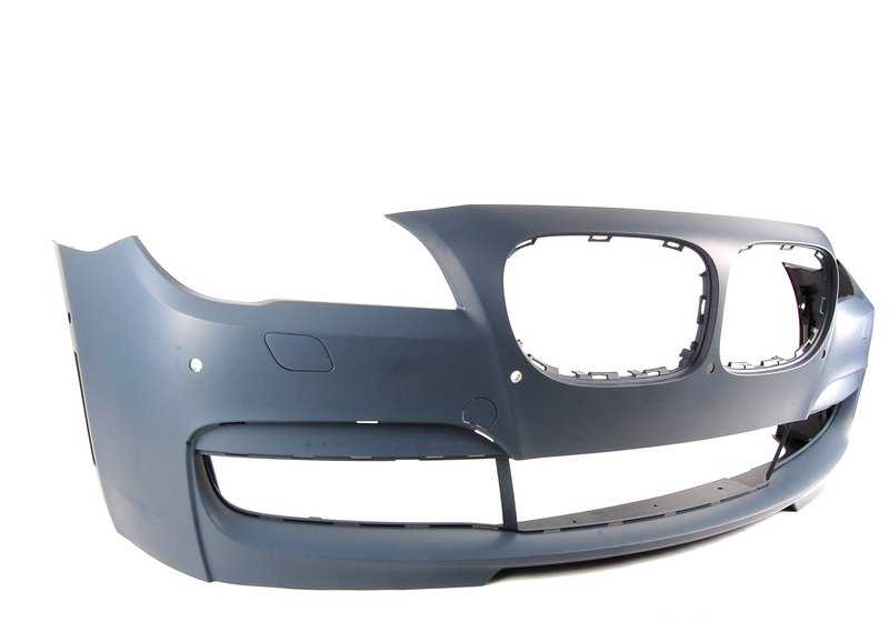 OEM 5118049637 Druckvorderstoßstange für BMW F01, F01N, F02, F02N, F04. Kompatibel mit PDC- und Seitensensoren. Originaler BMW Ersatz.