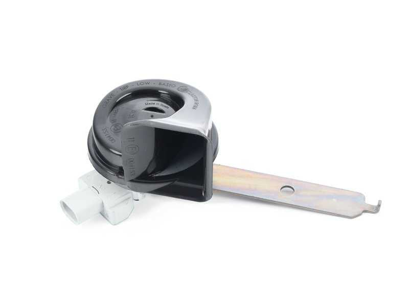 Claxon grave OEM 61337293736 para BMW X5 E70, E70N y BMW X6 E71, E72. Repuesto original BMW.