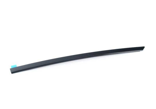 Moldura montante B exterior izquierda OEM 51357453369 para BMW i3 I01, i3 I01 LCI. Original BMW.