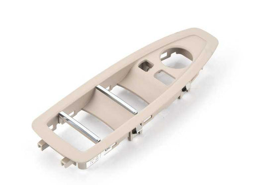 Marco embellecedor del interruptor de elevalunas para BMW F30, F31, F34. Original BMW.
