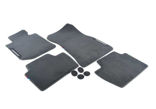 Juego de alfombrillas M Performance OEM 51475A14E76 para BMW G22 (420d, 420i, 430d, 430i, versiones xDrive). Original BMW. Diseño deportivo, acabado premium y ajuste perfecto para interior.