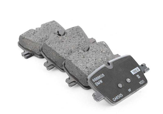 Kit de reparación pastillas de freno sin amianto OEM 34206888831 para BMW Serie 2 G42, Serie 3 G20, G20N, G21, G21N, G28, G28N, Serie 4 G22, G22N, G23, G23N, G26, G26E, G26F, G26N, Z4 G29. Original BMW.