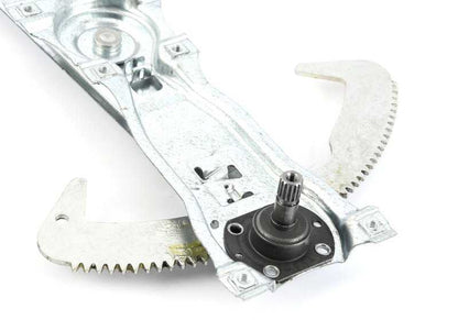 Elevador de ventanas delantero izquierdo para BMW Serie 3 E30 (OEM 51321932393). Original BMW