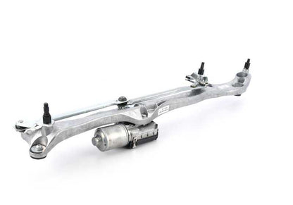 Windshield wiper motor and mechanism OEM 61617174969 for BMW 7 Series (E65, E66). Original BMW.