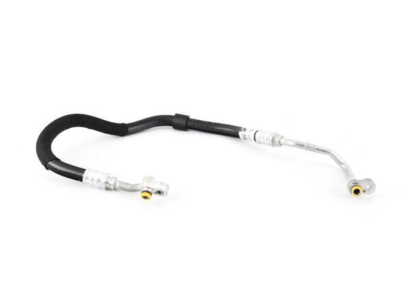 Tubería de presión compresor a condensador OEM 64536927828 para BMW E60, E61, E63, E64. Original BMW.