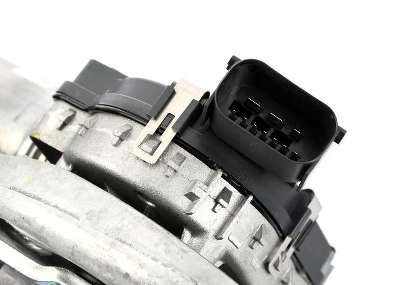 Windshield wiper motor and mechanism OEM 61617174969 for BMW 7 Series (E65, E66). Original BMW.