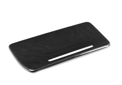 Embellecedores consola central madera Fresno marrón OEM 51169206389 para BMW F10, F10N, F11, F11N, F18, F18N. Original BMW.