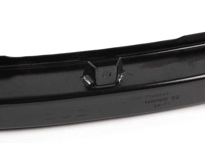 Soporte paragolpes delantero OEM 51117146645 para BMW E90, E91. Original BMW.