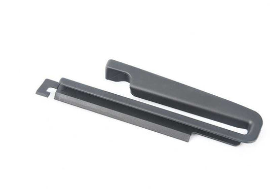 Left Sun Protection Blind Housing for BMW E39 (OEM 51168184157). Original BMW.